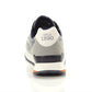 Eco-Friendly Gray Sneakers with Colorful Accents