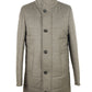 Elegant Gray Wool-Cashmere Jacket