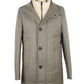 Elegant Gray Wool-Cashmere Jacket