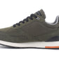 Eco-Friendly Green Sneakers with Bold Accents