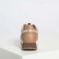 Chic Beige Eco-Fabric Sneakers with Contrasting Accents