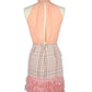 Antique Pink Sequin Pocketed Dress Duo