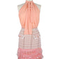 Antique Pink Sequin Pocketed Dress Duo