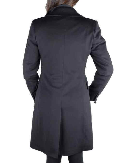 Elegant Italian Wool Fabric Coat