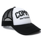Sleek Mesh-Back Logo Visor Cap