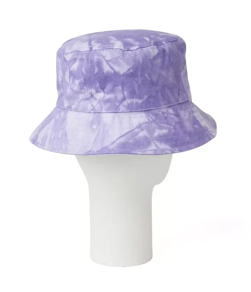 Elegant Purple Logo-Crested Cotton Hat