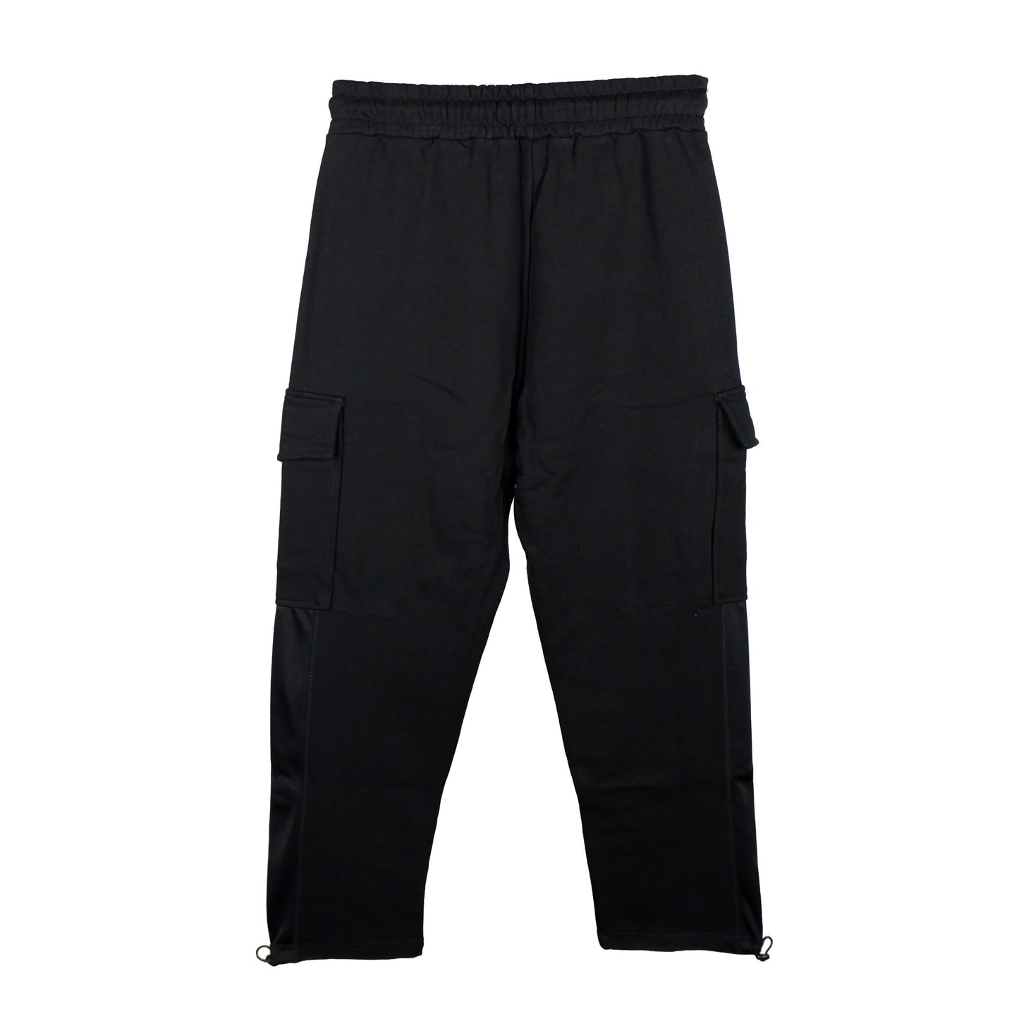 Stretch Cotton Trousers with Cargo Pockets