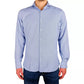 Elegant Milano Houndstooth Cotton Shirt