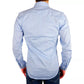 Elegant Milano Light Blue Cotton Shirt