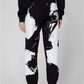 Chic Cotton Drawstring Sweatpants in Black
