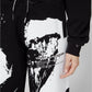 Chic Cotton Drawstring Sweatpants in Black