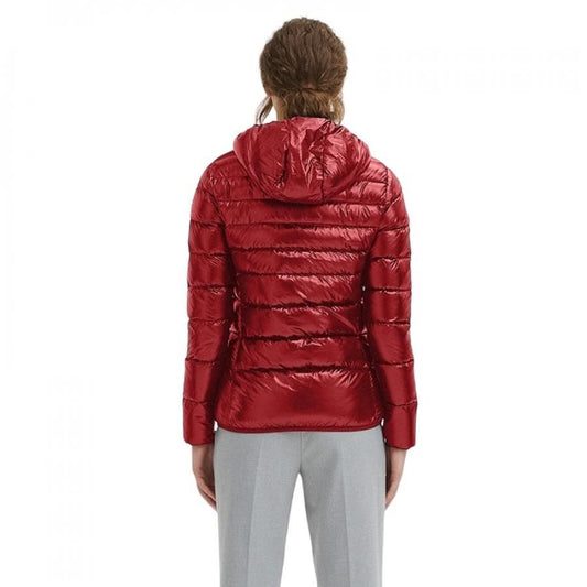 Elegant Ultra Light Hooded Down Jacket