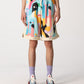 Multicolor Polyester Jeans & Pant