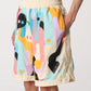 Multicolor Polyester Jeans & Pant