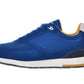 Chic Blue Sneakers with Colorful Accents