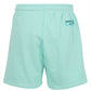 Chic Green Cotton Trousers with Logo Detail