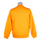 Orange Cotton Crewneck Logo Sweatshirt