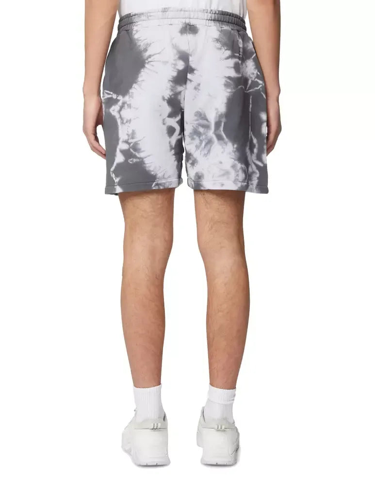 Chic Stone Effect Men's Drawstring Shorts