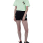 Chic Logo Crew Neck Tee in Lush Green