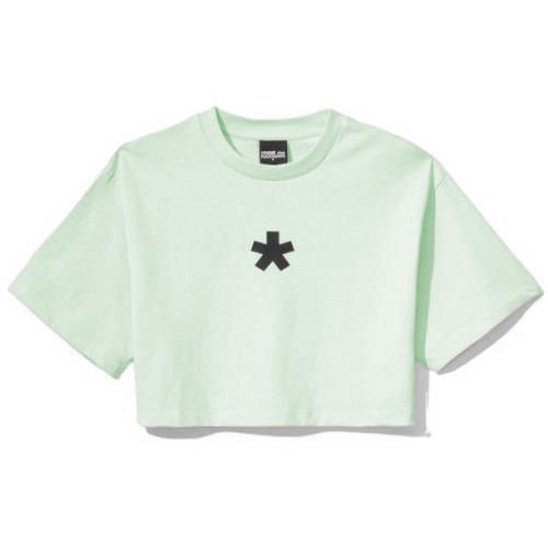 Elegant Emerald Crew-Neck Tee for Women