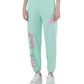 Chic Graphic Cotton Trousers for Modern Edge