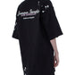 Chic Cotton T-Shirt Dress with Bold Prints