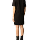 Embossed Logo Cotton T-Shirt Dress