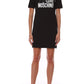 Embossed Logo Cotton T-Shirt Dress