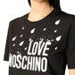 Embossed Logo Cotton T-Shirt Dress
