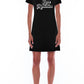 Chic Logo Cotton T-Shirt Dress