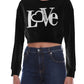 Embossed Logo Cotton Sweatshirt