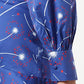 Chic Cotton Shirt Collar Dress in Abstract Print