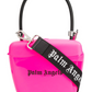 Electric Pink Padlock Statement Bag with Strap