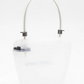Elegant Transparent Lock Bag with Strap Belt