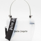 Elegant Transparent Lock Bag with Strap Belt