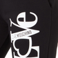Chic Cotton Sweatpants with Embossed Logo
