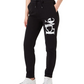 Chic Cotton Sweatpants with Embossed Logo