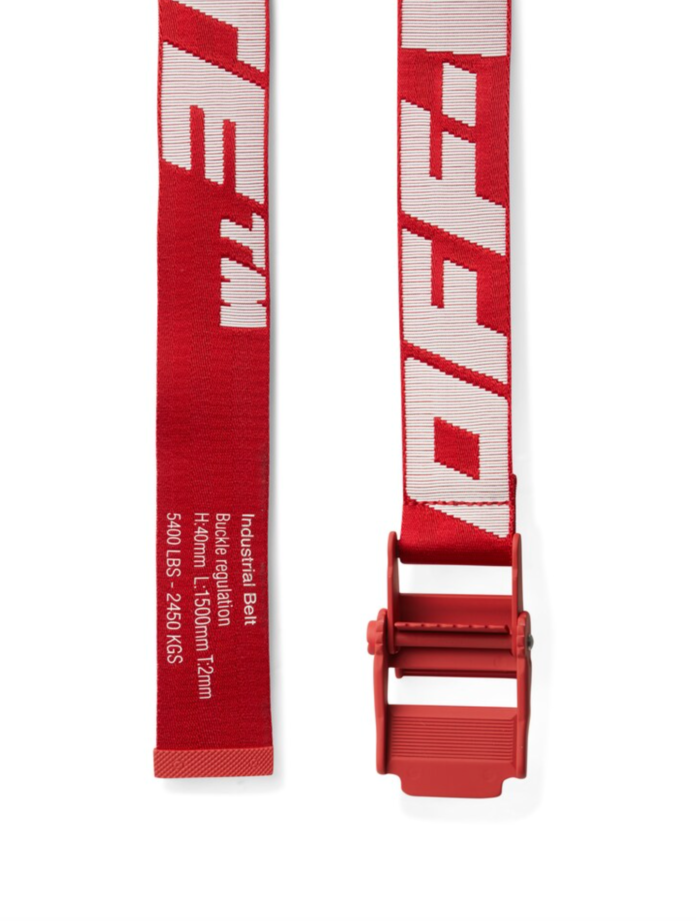 Red Polyamide Belt