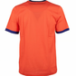 Sicilian Print Orange Cotton Tee