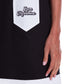 Sleeveless Cotton Blend Dress with Front Pockets