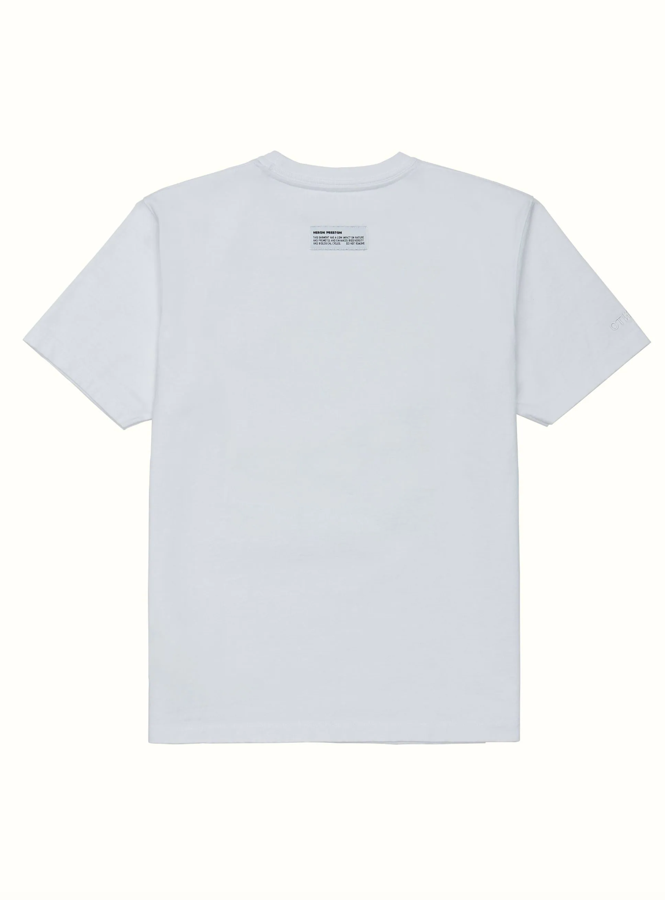 Elevated White Cotton Tee - Timeless Comfort