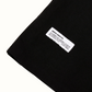 Sleek Black Cotton Tee with Upscale Comfort