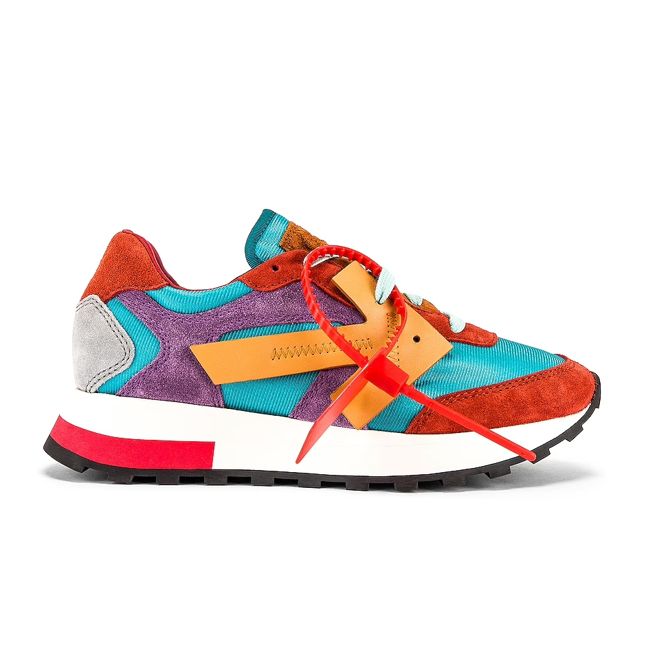 Elevate Your Step with Multicolor Calfskin Sneakers