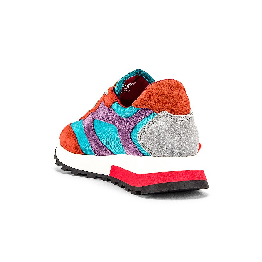 Chic Multicolor Calfskin Sneakers