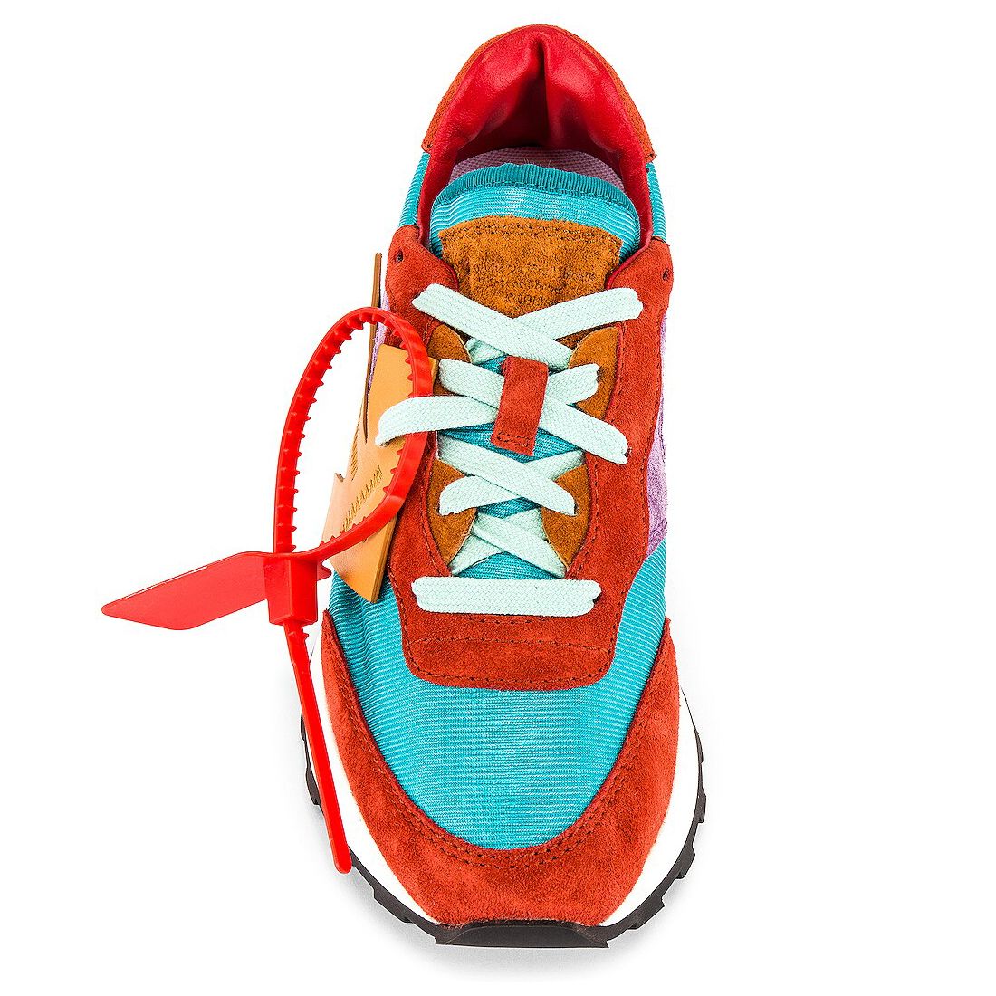 Elevate Your Step with Multicolor Calfskin Sneakers