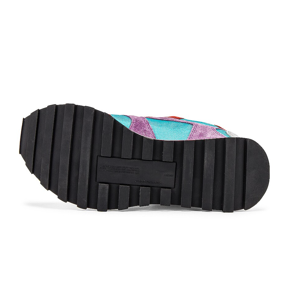 Chic Multicolor Calfskin Sneakers