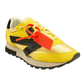 Sleek Calfskin Sneakers with Suede Accents