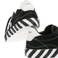 Suede Calfskin Arrow Sneakers in Black