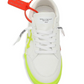 Fluo Yellow Suede Logo Canvas Sneakers