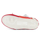 Canvas Sneakers with Suede Logo and Striped Sole